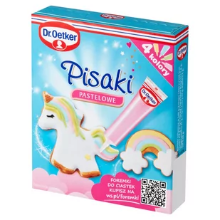 Dr. Oetker - Pisaki cukrowe pastelowe - Dodatki do ciast w proszku - miniaturka - grafika 1