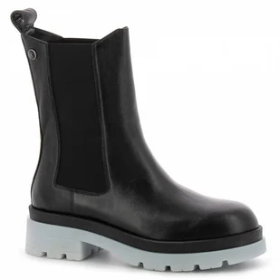 Czarne sztyblety damskie CARINII - Carinii - Botki damskie - miniaturka - grafika 1