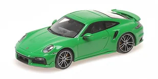 Porsche 911 (992) Turbo S Coupe Sport Design - 2021 - Green - Samochody i pojazdy dla dzieci - miniaturka - grafika 1