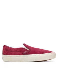 Vans Tenisówki Classic Slip-On VN000D6YZCF1 Bordowy - Trampki damskie - miniaturka - grafika 1