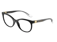 Okulary korekcyjne, oprawki, szkła - Dolce & Gabbana Okulary korekcyjne DG5084-501 - miniaturka - grafika 1