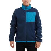 Bluzy narciarskie - Bluza polarowa Haven Hybrid Jacket - niebieska - miniaturka - grafika 1
