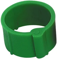 Akcesoria do hodowli zwierząt - Klipsy do drobiu o średnicy 12 mm, zielone, 100 sztuk - miniaturka - grafika 1