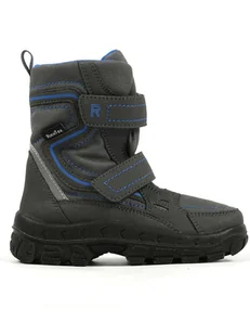 Richter Shoes Kozaki zimowe "Davos" w kolorze szarym - Kozaki damskie - miniaturka - grafika 1