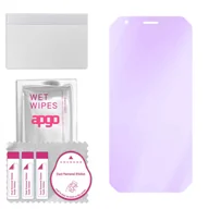 Szkła hartowane na telefon - Szkło ochronne na ekran Hybrydowe 9H z filtrem ANTI-BLUE zamiennik hartowanego do Blackview Oscal S60 Pro - apgo hybrid ANTI-BLUE Flexible Hybrid... - miniaturka - grafika 1