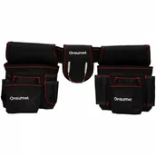 Pasy transportowe - DRAUMET pas monterski 18 kieszeni - miniaturka - grafika 1