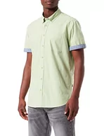 Koszule męskie - Camel Active Koszula Męska, Zielony Lime Green, S - miniaturka - grafika 1