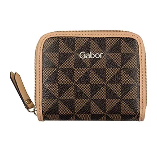 Portfele - Gabor bags BARINA damski portfel jeden rozmiar, miks brązowy, 11,5x2,5x10 - grafika 1