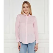 Koszule damskie - POLO RALPH LAUREN Lniana koszula Classic fit - miniaturka - grafika 1