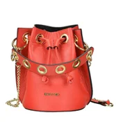 Torebki damskie - Torebka skórzana - worek (5486) - miniaturka - grafika 1