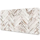 Podkładki na biurko - Duża podkładka na biurko Drewniana podłoga 90x45cm - miniaturka - grafika 1