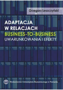 Adaptacja W Relacjach Busiess To Business - Biznes - miniaturka - grafika 1