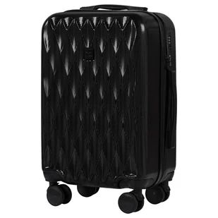 Walizka kabinowa Wings PC Golden Eagle 20" BLACK - Walizki - miniaturka - grafika 1