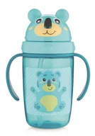 Kubki dla dzieci - Canpol babies Kubek z rurką 400ml Hello Little 5O36BW 5O36BW SAM 1 - miniaturka - grafika 1