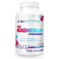 Witaminy i minerały - Allnutrition Tri Magnesium + Potassium 100 Kapsułek - miniaturka - grafika 1