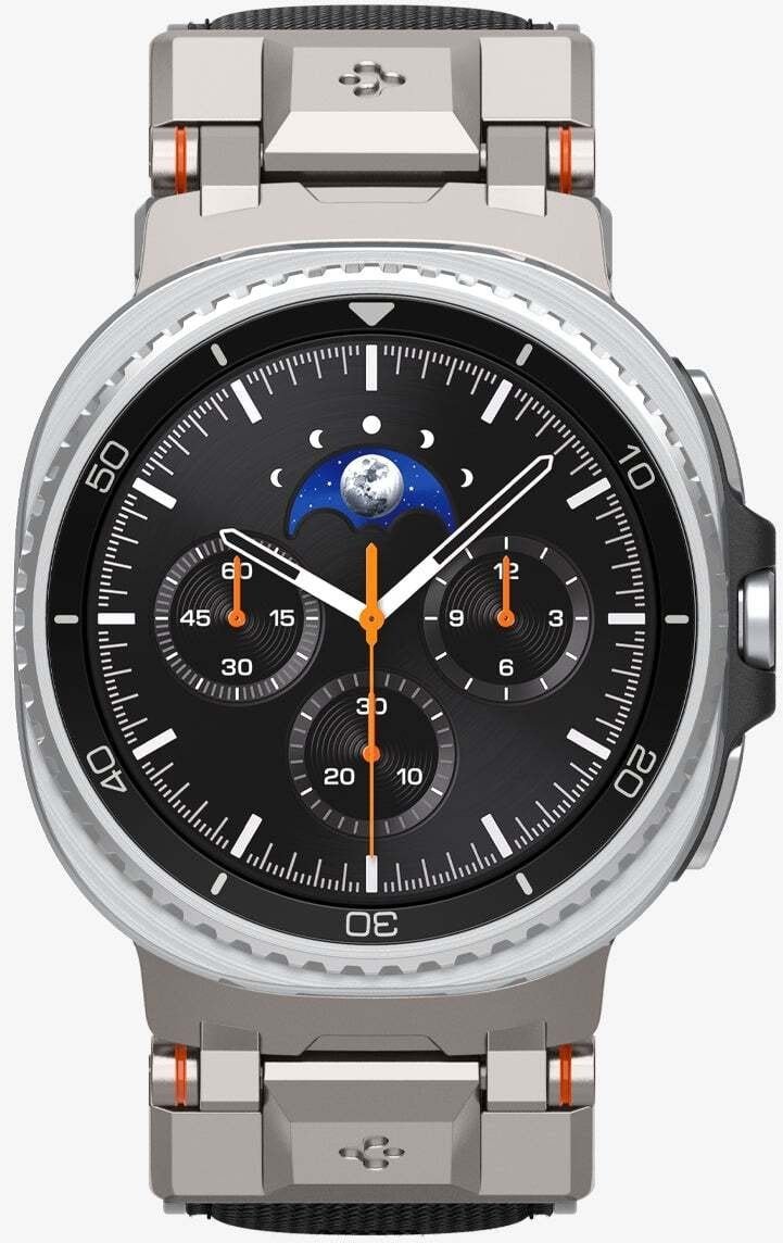 Spigen DuraPro Armor, black - Samsung Galaxy Watch 8 46mm/44mm/40mm