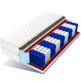Śpij zdrowo Materac do łóżka NATURAL MAX 120x200 Kokos Exclusive - Materace - miniaturka - grafika 1