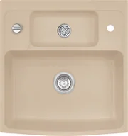 Zlewozmywaki - SystemCeram CENTRA 60 SAND 26 (50930226) - miniaturka - grafika 1