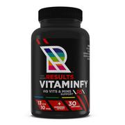 Witaminy i minerały dla sportowców - RESULTS NUTRITION CO. RESULTS Vitaminfy RS 60caps - miniaturka - grafika 1