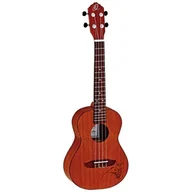 Inne instrumenty muzyczne - Ortega RU5 ukulele sopranowe z pokrywą drzewa świerkowego oraz korpusem z drewna sapeli, satynowe wykończenie, kolor: brązowy RU5MM-TE - miniaturka - grafika 1