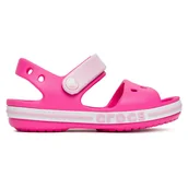 Buty dla dziewczynek - Sandały Crocs C-BAYABAND SANDAL T 211055-6QQ - miniaturka - grafika 1