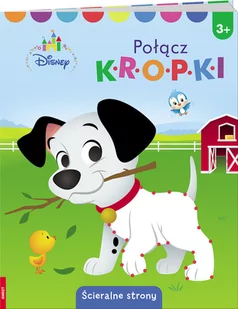 Ameet Disney Maluch. Połącz kropki praca zbiorowa - Książki edukacyjne - miniaturka - grafika 1