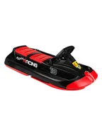Sanki i ślizgacze - Hamax Sanki "SnoRacing" w kolorze czerwono-czarnym - 4+ - miniaturka - grafika 1