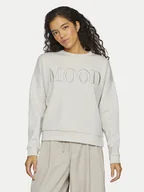 Bluzy damskie - Vila Bluza Reflect 14102406 Beżowy Regular Fit - miniaturka - grafika 1