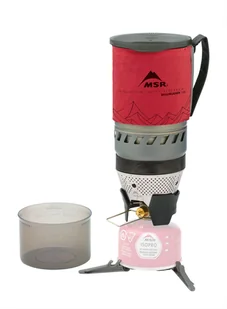 Zestaw do gotowania MSR WindBurner 1.0L Personal Stove System - red - Kuchnia turystyczne i akcesoria - miniaturka - grafika 1