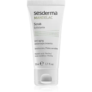 SesDerma Laboratories Przeciwstarzeniowy peeling z kwasem migdałowym do twarzy i ciała - Laboratories Mandelac Scrub Face And Body - Peelingi i scruby do twarzy - miniaturka - grafika 1