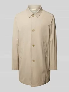Płaszcze męskie - Płaszcz z listwą guzikową model ‘NOVELLO’ - grafika 1