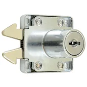 Zawiasy, okucia i inne akcesoria - Zamek meblowy 855 do drzwi przesuwnych żaluzjowy STAHL - miniaturka - grafika 1