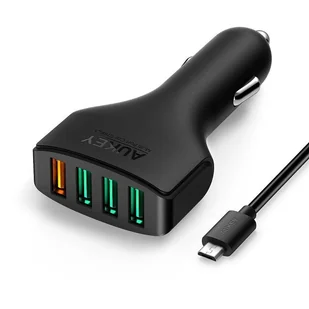 Aukey adowarka samochodowa CC-T9 4x USB - Ładowarki samochodowe - miniaturka - grafika 3
