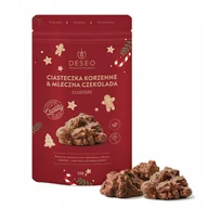 Ciastka - Clusters Ciasteczka korzenne & Mleczna czekolada 120g DESEO - miniaturka - grafika 1