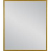 Lustra - Lustro łazienkowe prostokątne 70x80 cm złota rama - miniaturka - grafika 1