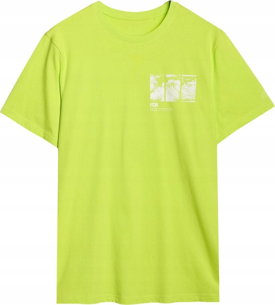 Męska koszulka bawełniania 4F M2106 casualowy T-SHIRT sportowy R. XL