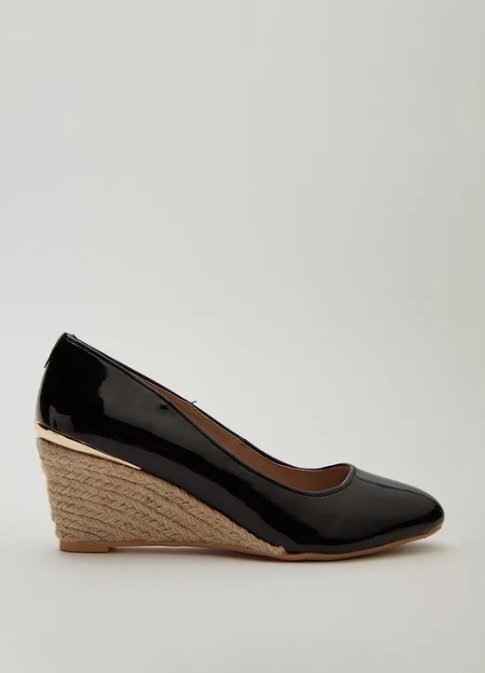 DOROTHY PERKINS ESPADRYLE LAKIEROWANE NA KOTURNIE DAMSKIE 40 FPN