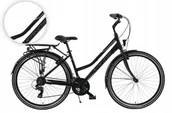 Rowery - Rower Trekkingowy 28" KANDS NAVIGATOR-X rama 17' czarny R23 - miniaturka - grafika 1