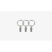 Akcesoria do wystroju okien - Kółko z żabką 16 mm stal szlachetna 10 szt. - miniaturka - grafika 1