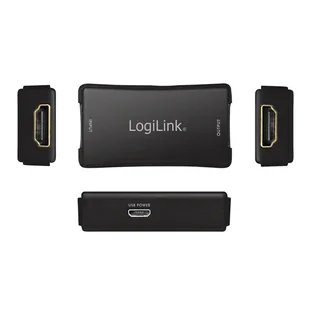 LogiLink Repeater HDMI, 4K/60HZ, 25m, HDCP 2.2 - Kable komputerowe i do monitorów - miniaturka - grafika 5