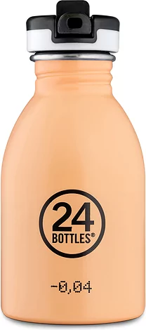 Butelka na wodę Urban Bottle Kids Glossy 250 ml pomarańczowa