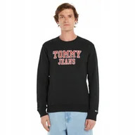 Bluzy męskie - TOMMY HILFIGER BLUZA MĘSKA GRAPHIC CZARNA r. L - miniaturka - grafika 1