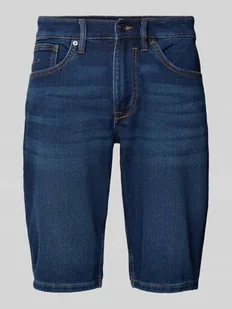 Szorty jeansowe o kroju regular fit z mieszanki bawełny - Spodenki męskie - miniaturka - grafika 1