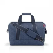 Torby podróżne - Torba allrounder l, herringbone dark blue kod: RMT4113 - miniaturka - grafika 1