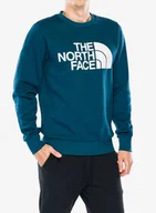 Bluzy sportowe męskie - Bluza bez kaptura The North Face Easy Crew - midnight petrol - miniaturka - grafika 1