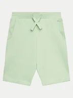 Spodenki damskie - Guess Szorty sportowe L93Q25 KAUG0 Zielony Regular Fit - miniaturka - grafika 1