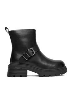 Badura Botki C-ANAYA-5635-2 Czarny - Botki damskie - miniaturka - grafika 1