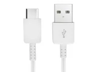Kable USB - Kabel Samsung szybkie ładowanie USB-C Typ C 1,5m oryginalny EP-DW700CWE - biały - miniaturka - grafika 1