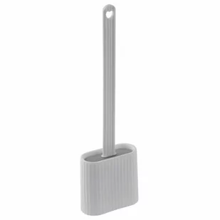 AQUALINE TF010 WC szczotka silikonowa ścienna/ do postawienia, biały - Akcesoria do wc - miniaturka - grafika 1
