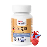 Witaminy i minerały - Zein Pharma - Koenzym Q10, 60mg, 90 kapsułek - miniaturka - grafika 1